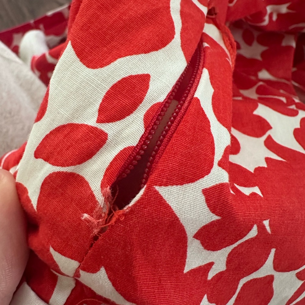 Boden - Red and white dress - Picture 6 of 6